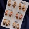 Gold Plated Studs - Image 4