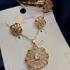 Gold Plated Locket Set