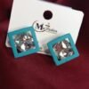 Matt Cubic Zirconia Studs - Image 9