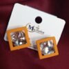 Matt Cubic Zirconia Studs - Image 11
